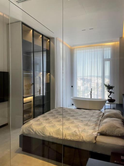 Appartement Luxury Penthouse Prishtina à Pristina Extérieur photo